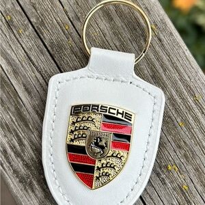 Porsche Design White and Gold Key Holder
